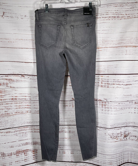 Joe's Jeans Distressed Skinny Ankle Jeans Gray 27