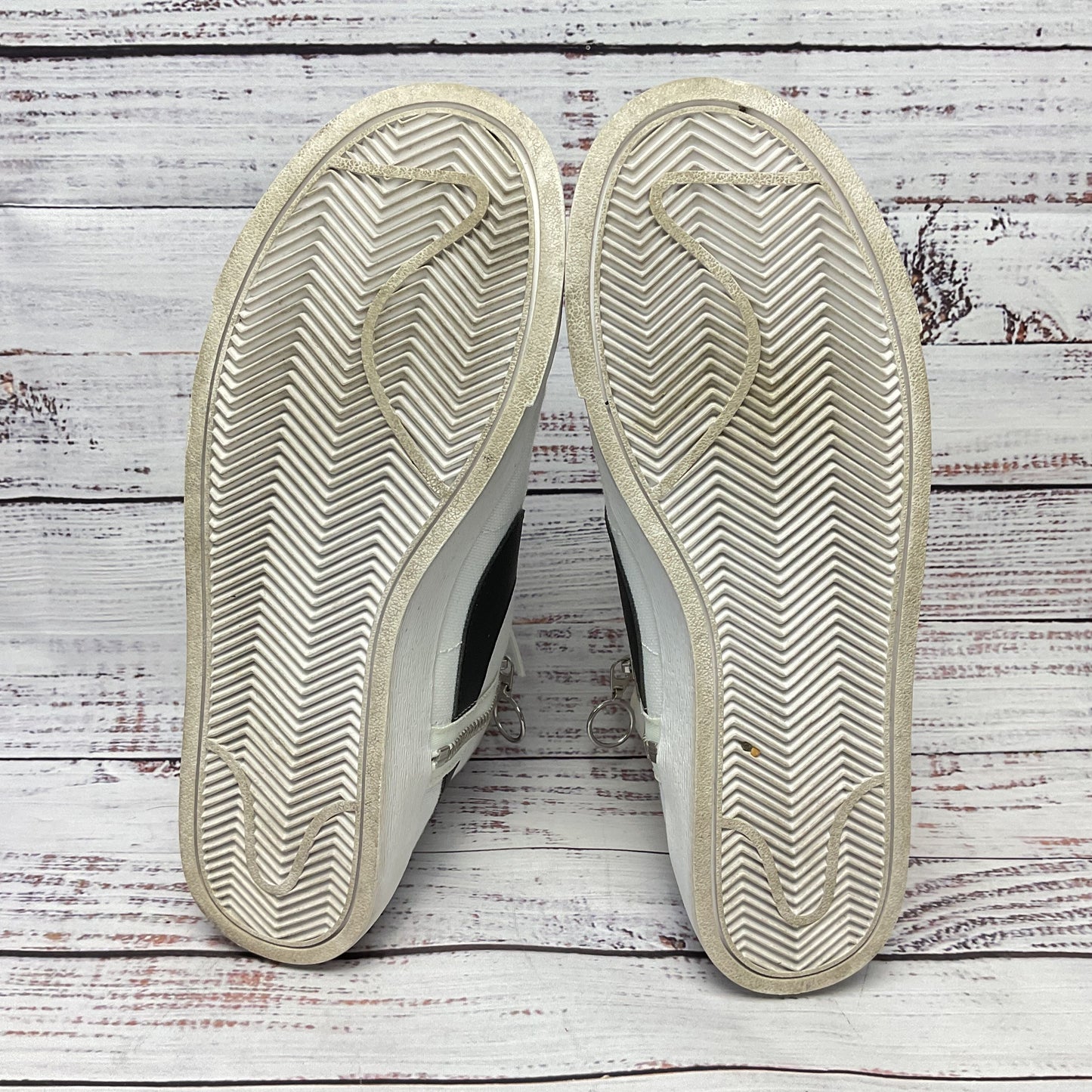 Nike Mid Rebel BQ4022-102 White Asymmetrical Sneaker Casual Shoe Women Size 6.5