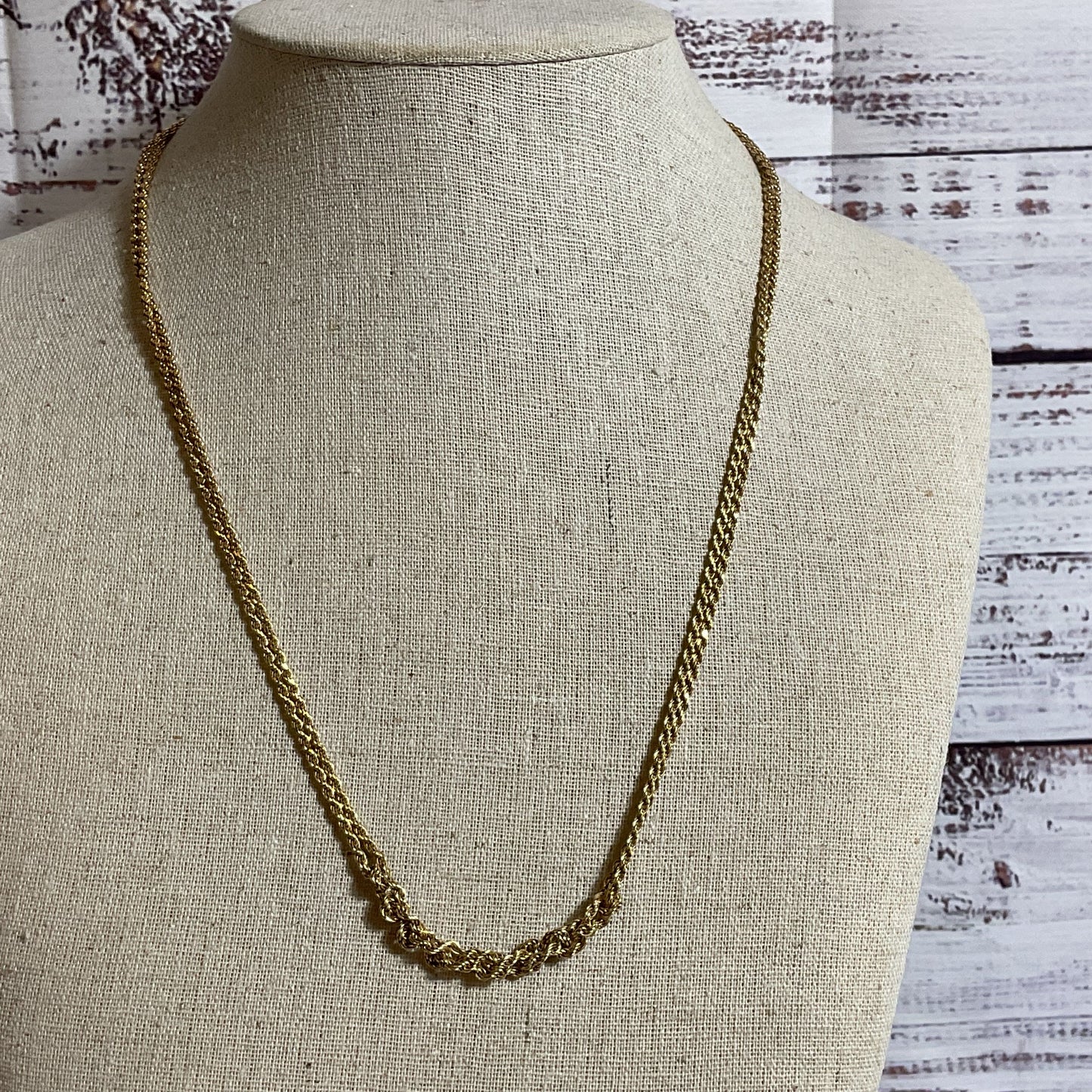 EMANUELE BICOCCHI Gold Plated Over Sterling Double Strand Rope Necklace- 16.71g