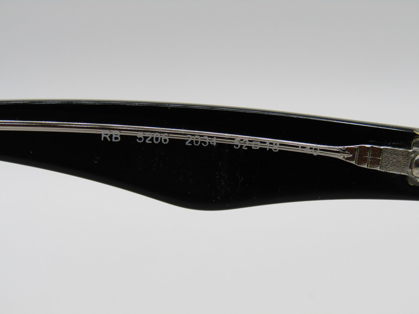 Ray-Ban RB5206 Black Square Eyeglasses Frame