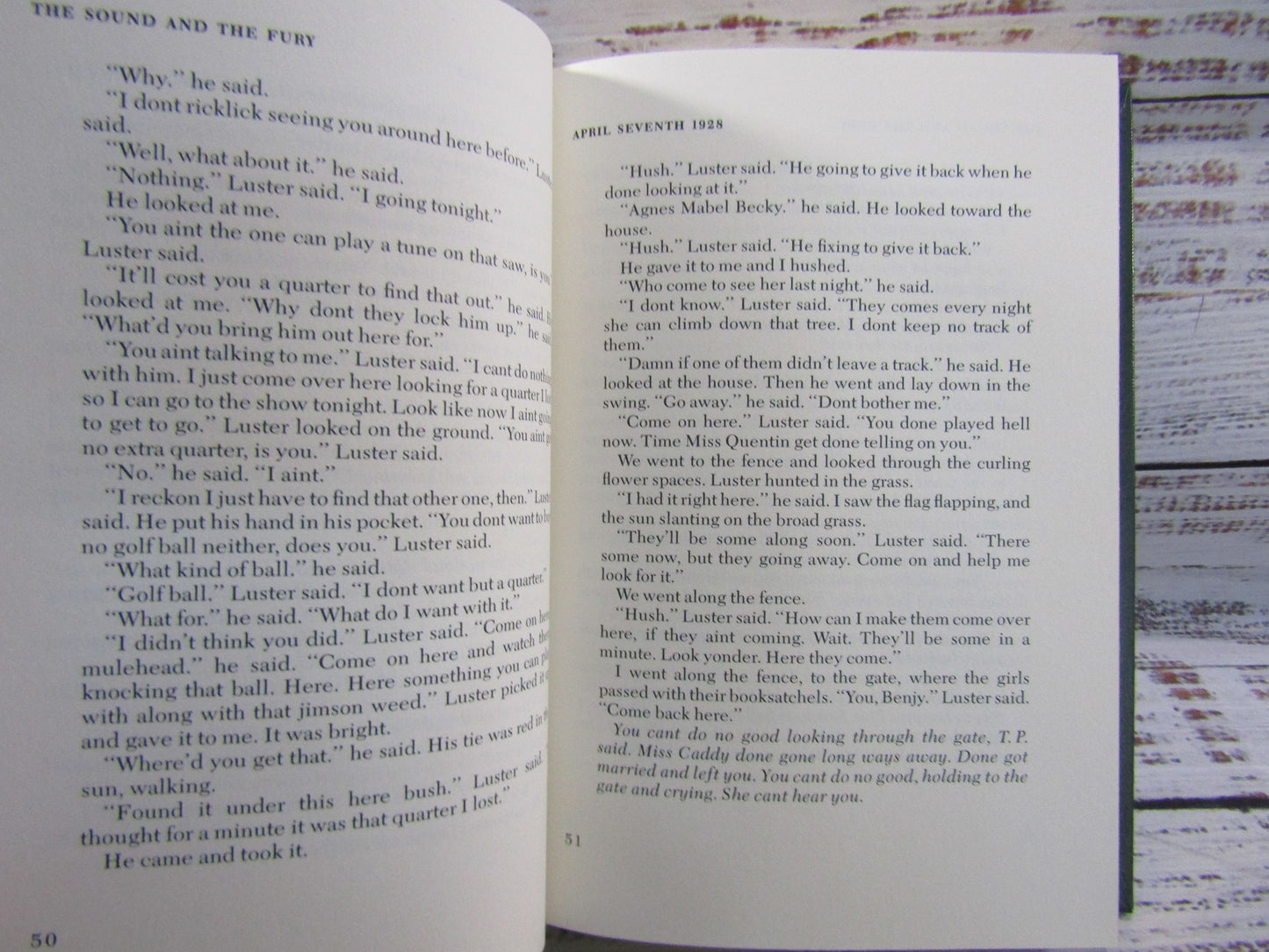 Franklin Library The Sound and The Fury by William Faulkner