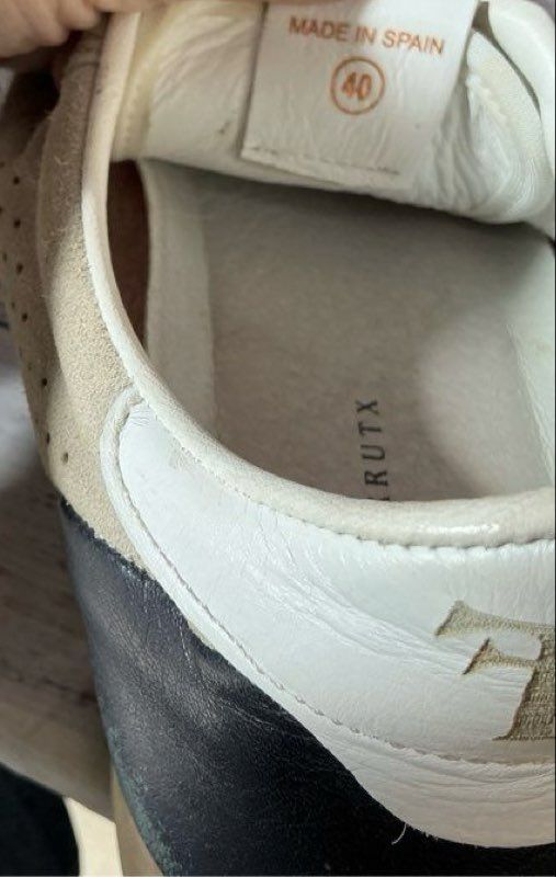 Women's Farrutx Suede Sneaker in Light Gray Size 40 US 9 Retail $149