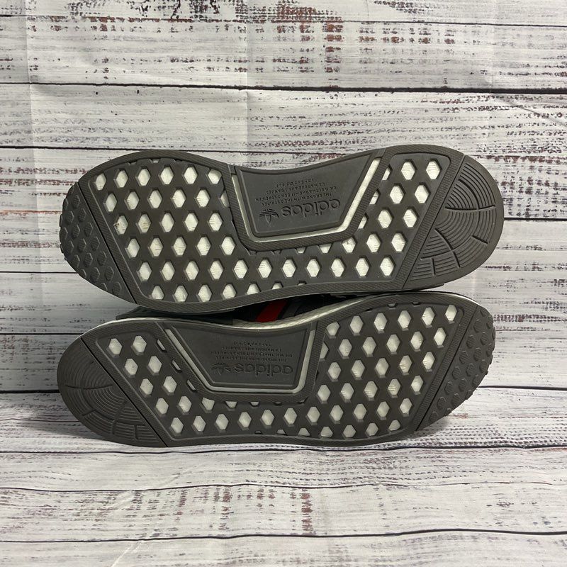 Adidas NMD R1 PK Primeknit Parley Recycled Plastic Grey Athletic Sneaker Men 9.5