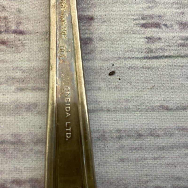 Oneida Simeon L & George H Rogers "Jasmine" Silverplate X-TRA 4pc Serving Pieces