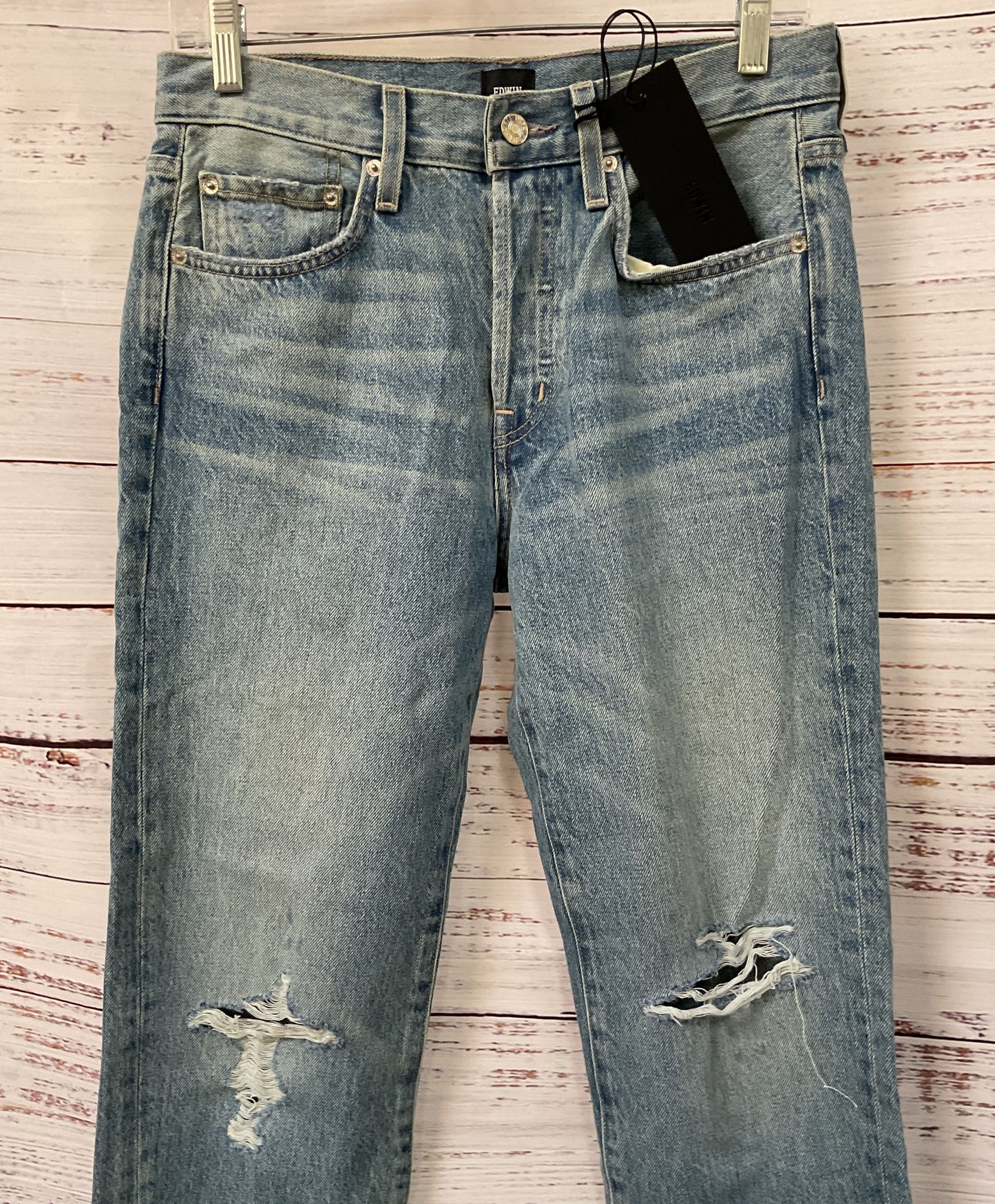 Edwin Kali Women's Mission Vintage Straight Ankle Jeans Size 26 Made in The USA