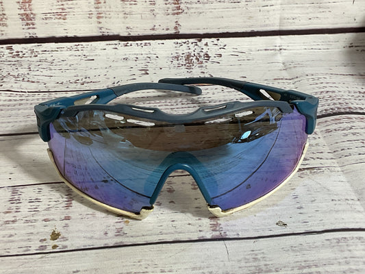 RUDY PROJECT Cutline Sport Shield Sunglasses SP63 Blue/Purple Lens Sunglasses
