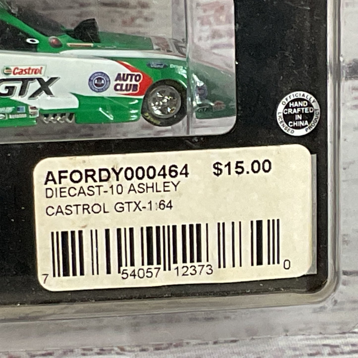NEW ACTION Racing Collection Ashley Castrol GTX 1:64 Diecast Car