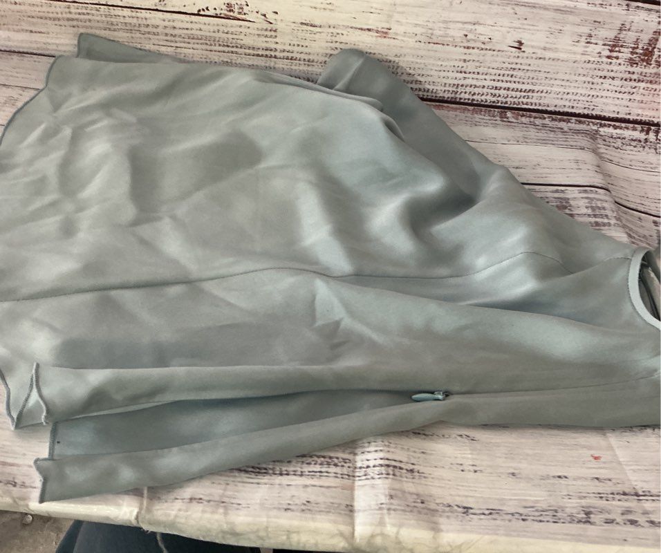 Women's Armani Collezioni Light Blue Silk Camisole Size 6
