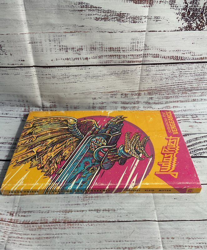 NEW Judas Priest: Screaming For Vengeance Hardcover Graphic Novel