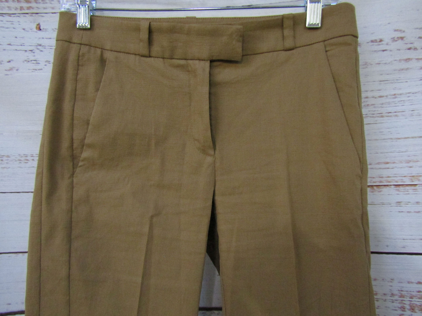Malloni Women's Brown Ramie Blend Trousers Pants Size 40 Made in Italy