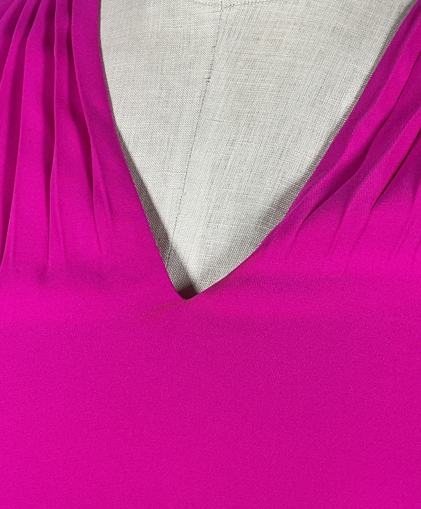 Anna Cate Flutter Sleeve Paris Top Carmine Pink XXS