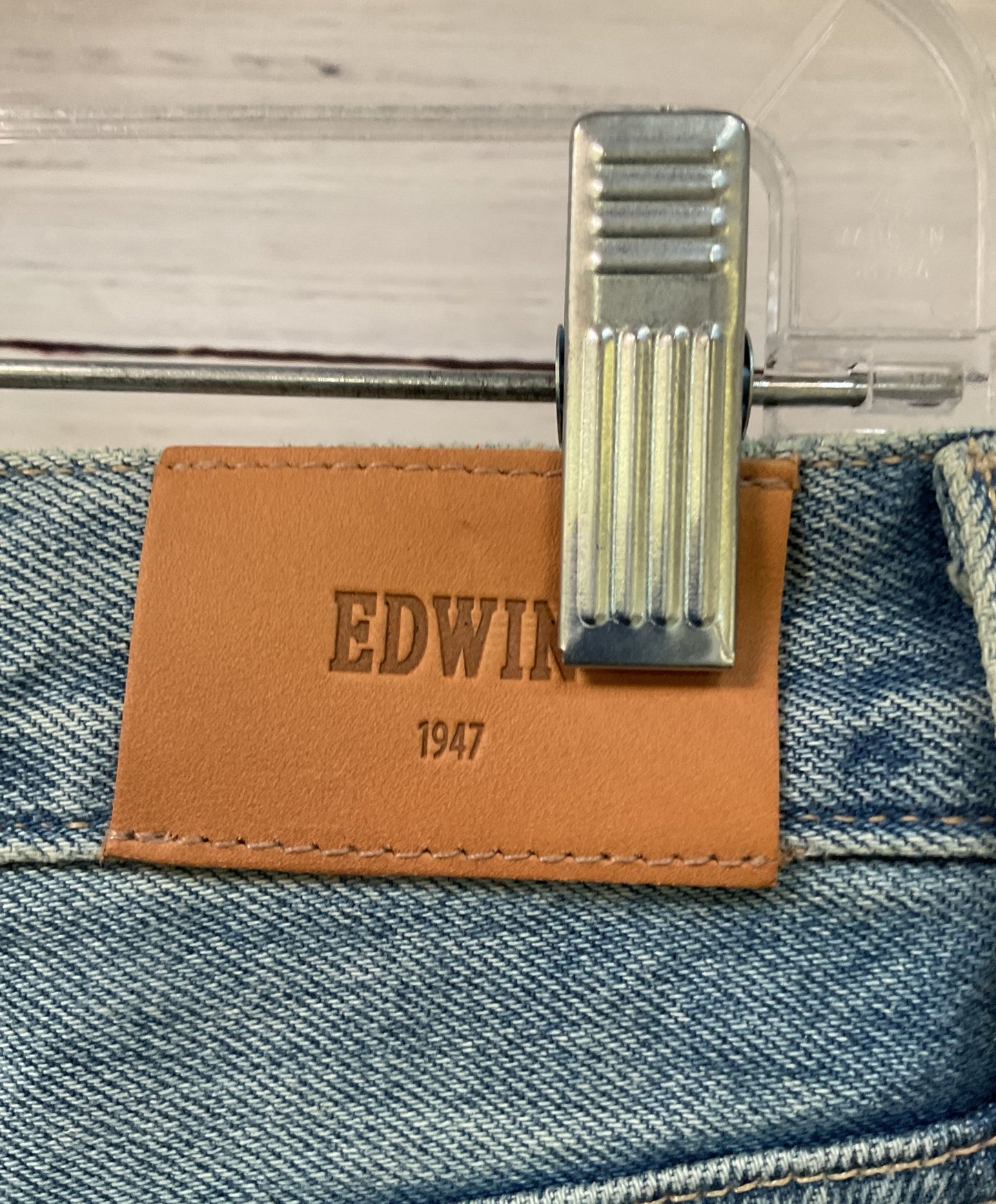 Edwin Kali Women's Mission Vintage Straight Ankle Jeans Size 26 Made in The USA