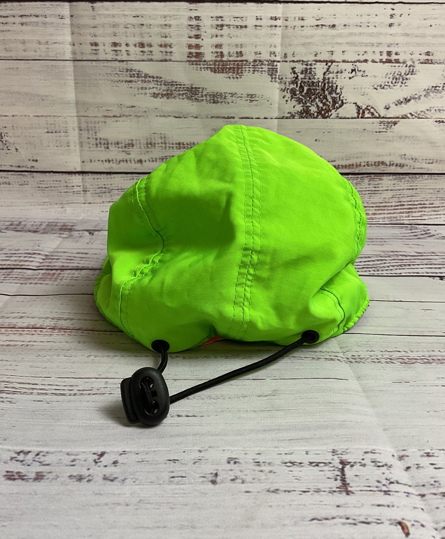 MSGM Milano Neon Green Flat Bill Adjustable Hat Men's NWT RETAIL: $945