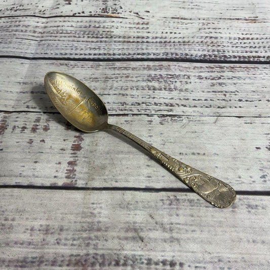 Antique 1894 California Midwinter Exposition San Francisco Souvenir Tea Spoon