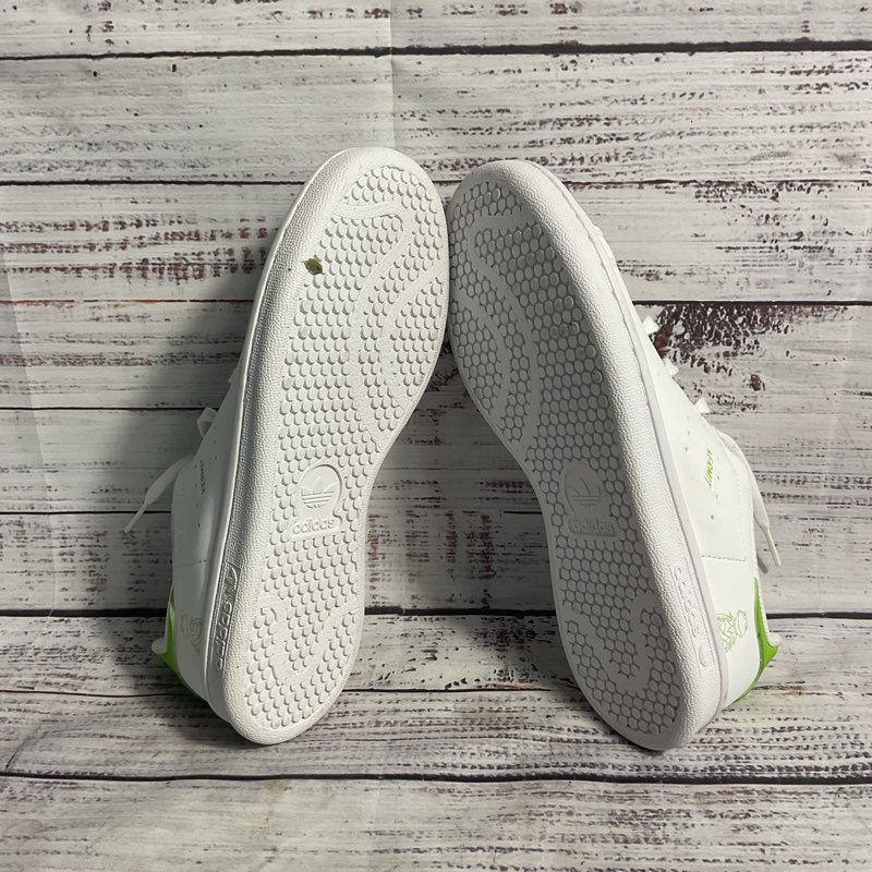 Adidas X The Muppets Kermit The Frog Stan Smith White/Green Sneaker Kid's Size 3