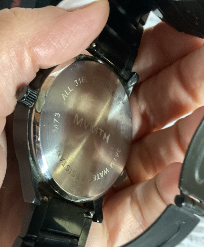 MVMT Stainless Steel M73 Black Watch