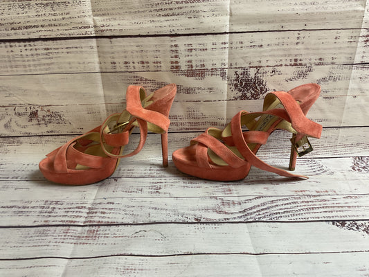 Jimmy Choo Coral Strappy Heel Women 39