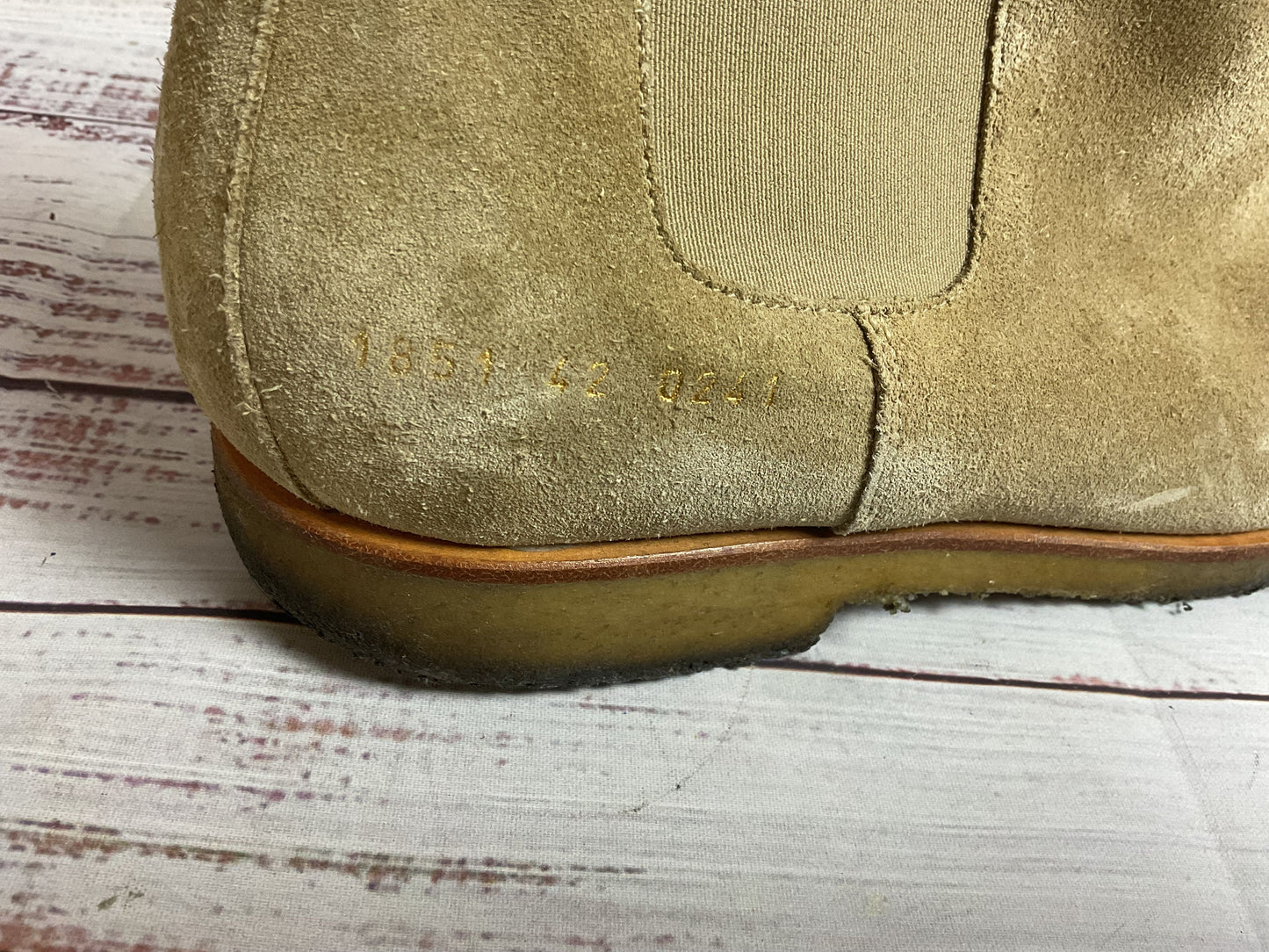 Common Projects Tan Chelsea Boot Size EU 42 US 9