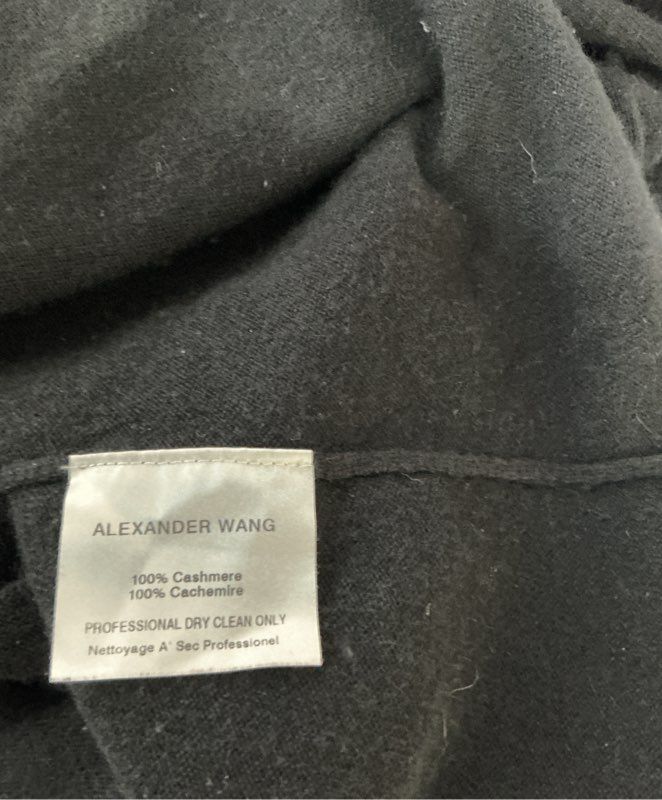 Women's Alexander Wang Black Cashmere Dress Size S