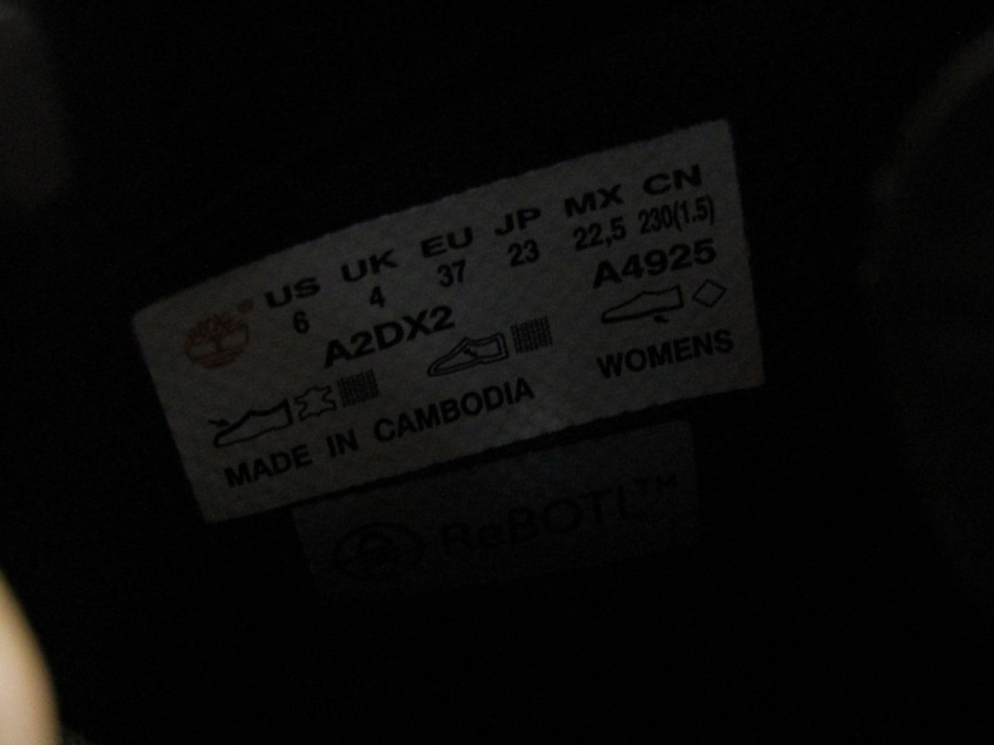 Timberland Kinsley Women's Brown Suede Ankle Boots Size 6