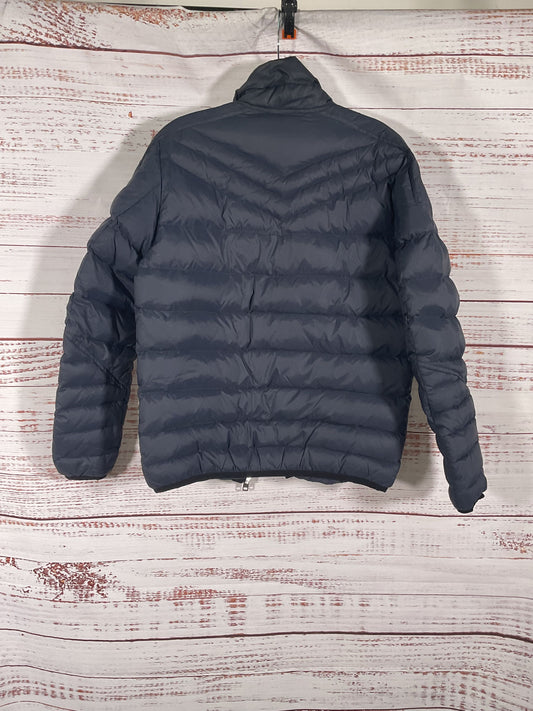 Diesel Blue Zip Up Puffer Jacket - Size M