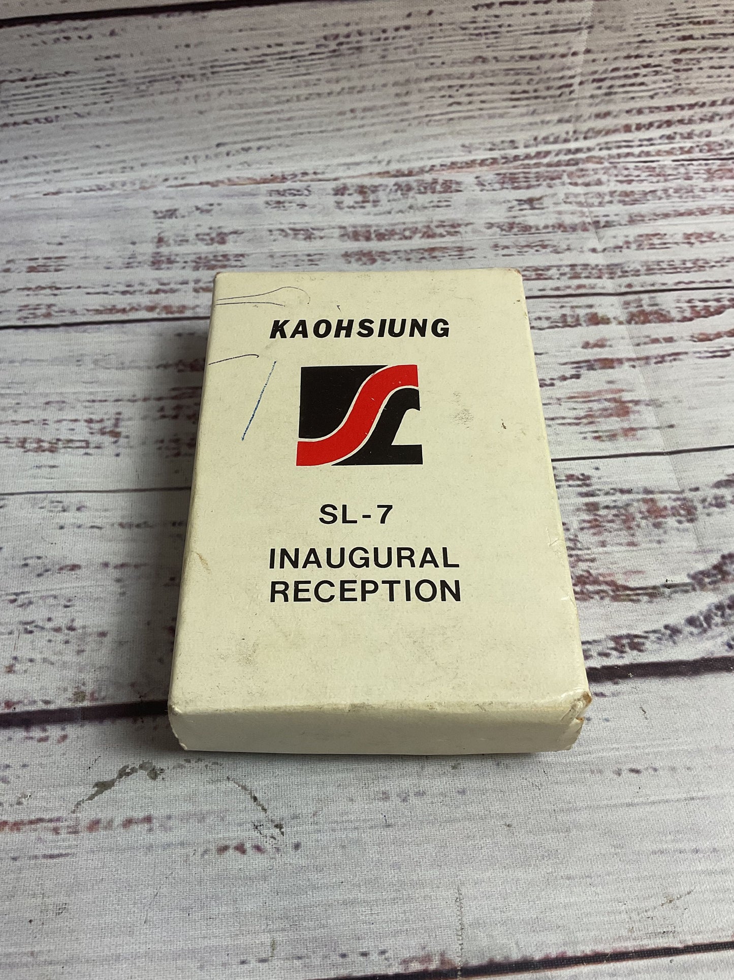 Vintage Rare Kaohsiung SL-7 Inaugural Reception Collectible Desk Ornament