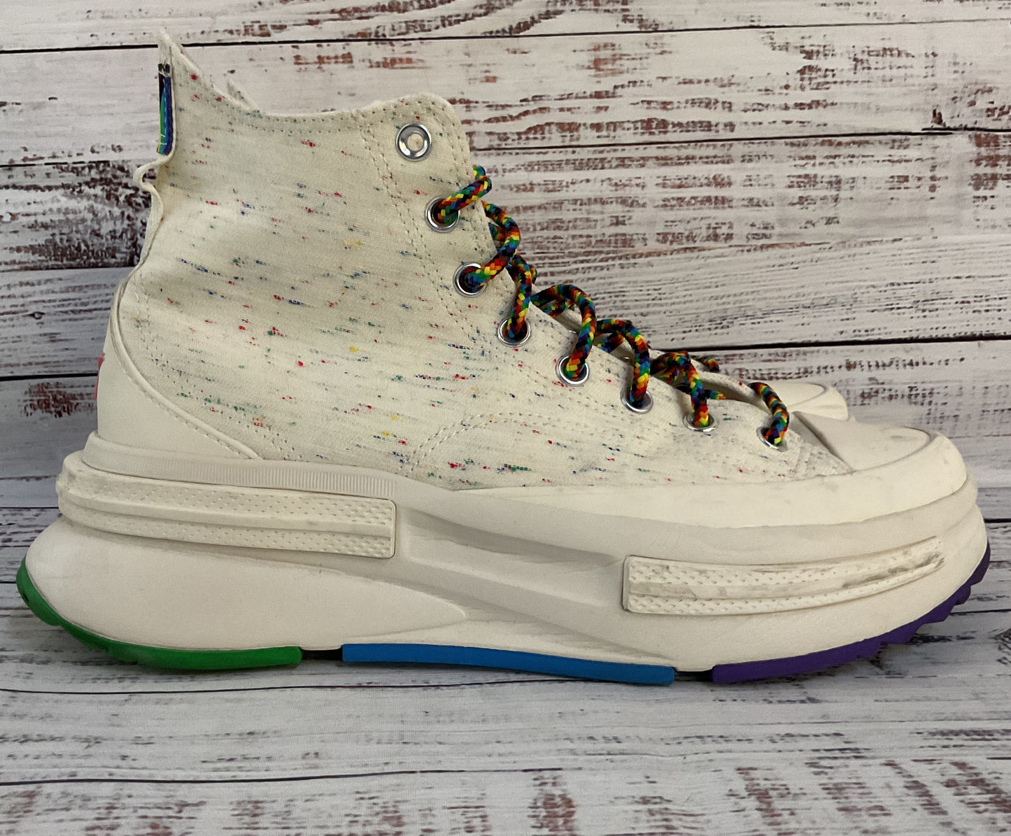 Converse Chuck Taylor Run Star Legacy CX Pride Men's High Top Sneakers A06027C