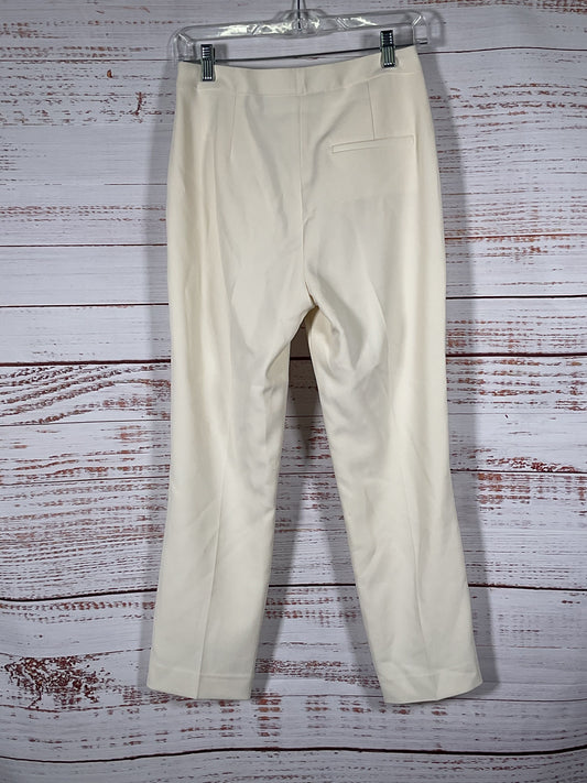 Theory Creme HW Trousers Pants NWT - Size 0