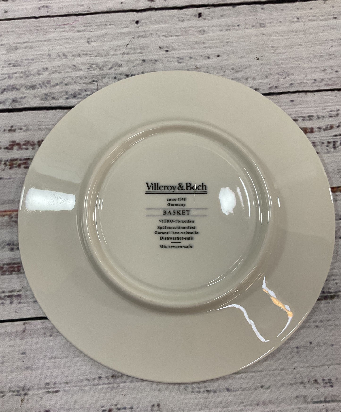 Villeroy & Boch Basket Saucer for Flat Cup Set of 8