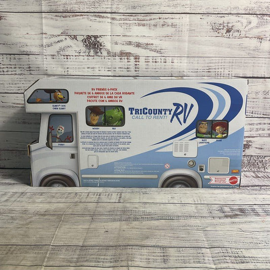 NEW Disney Pixar Toy Story Rv Friends 6 Pack Opposable Action Figure Set