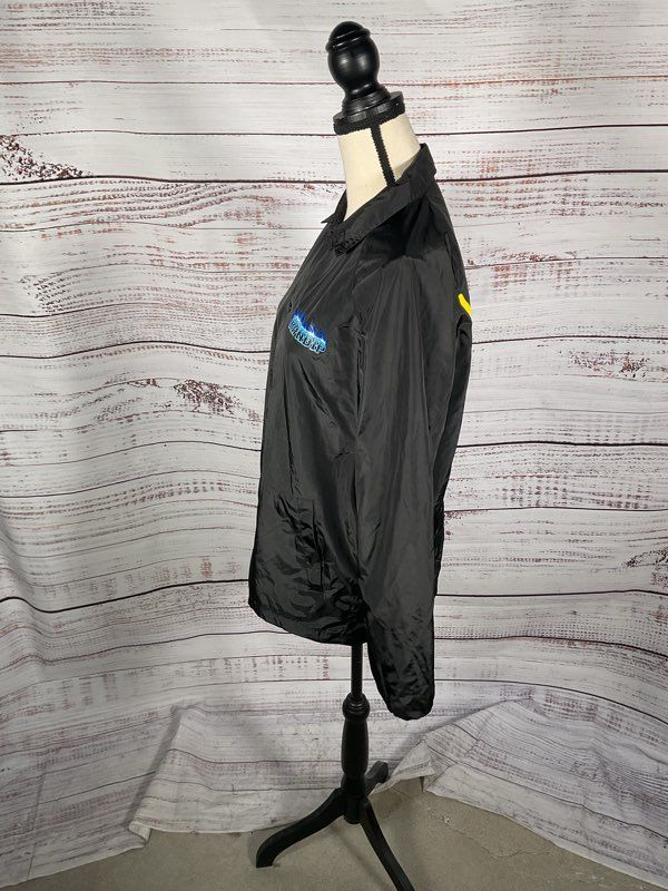 Ripndip Jacket Men's Black Devil Windbreaker Lightweight Back Graphic Size S