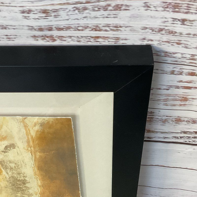 COA Signed JANE BELLOWS "Spontaneous Decision I" Giclee Print- FRAMED 32"X19.75"