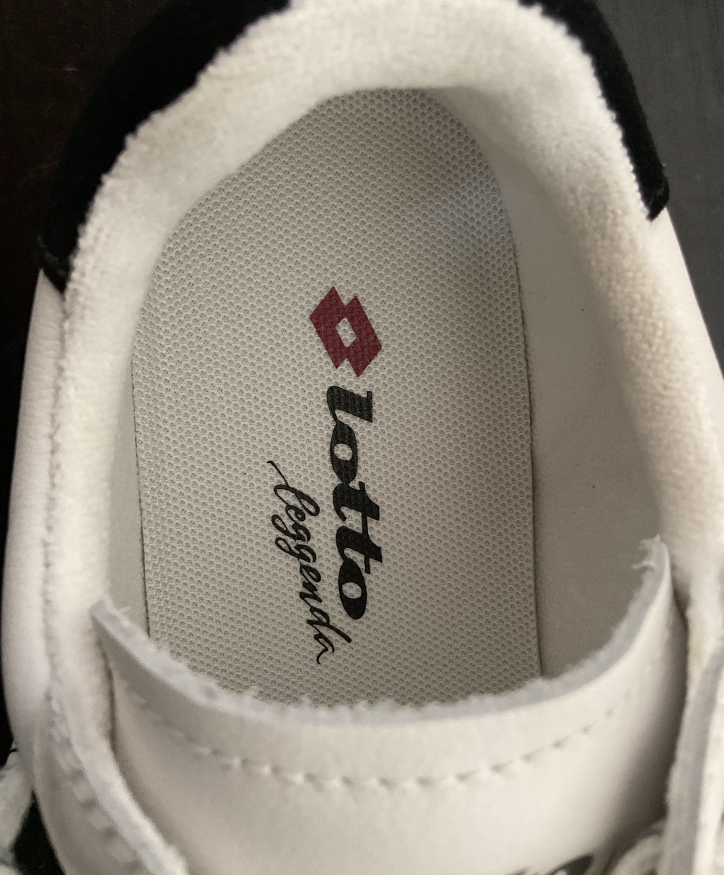 Lotto Leggenda White/Beige Sneaker Casual Shoe Women 7.5