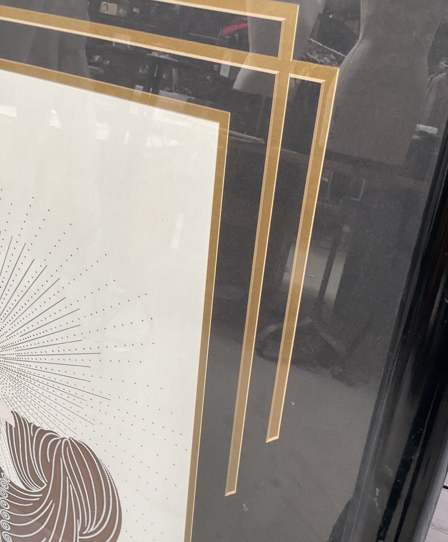 Radiance By Etre Romain de Tirtoff Embossed With Foil Framed