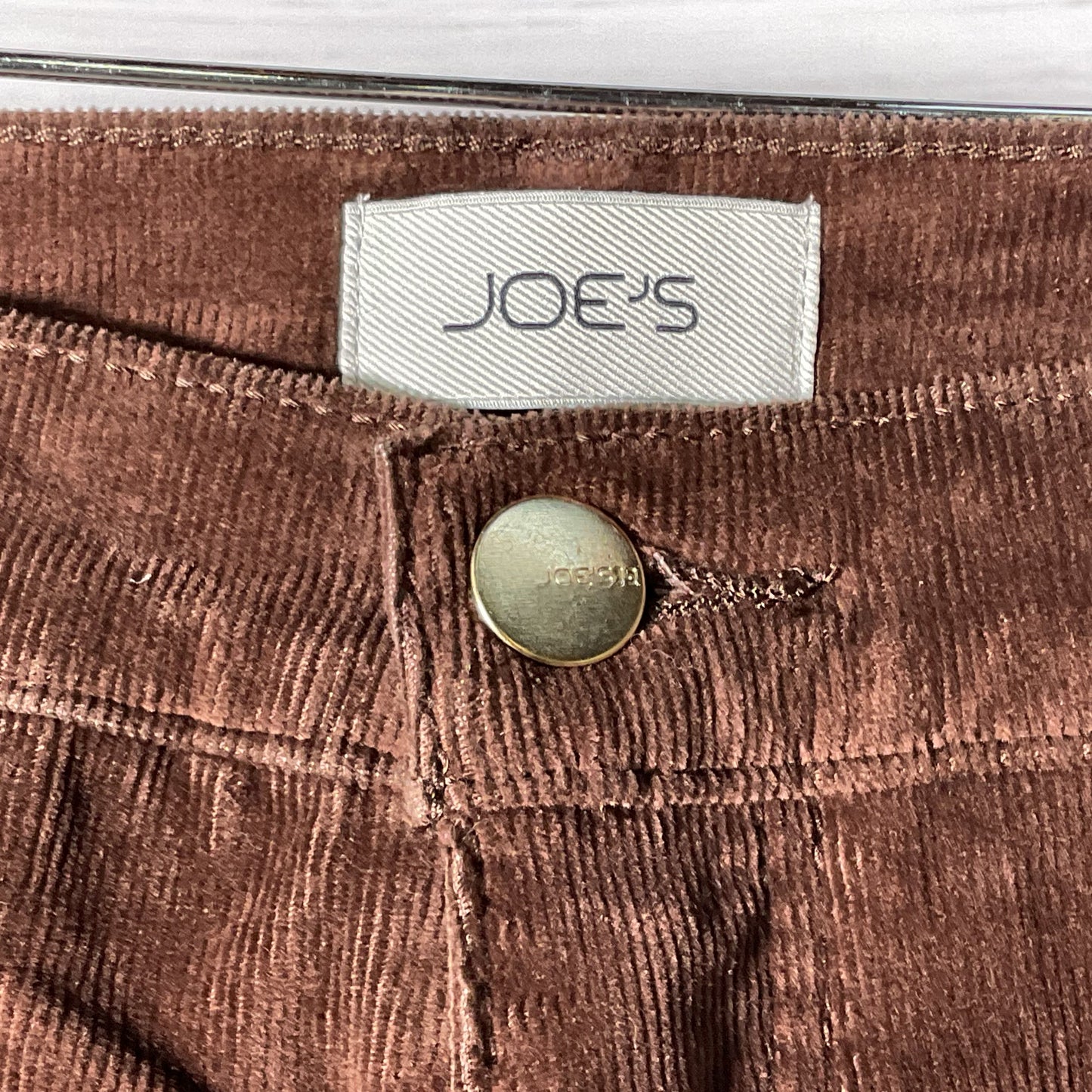 NWT JOE'S BROWN The Provocateur Women's Corduroy Jeans- SZ 30