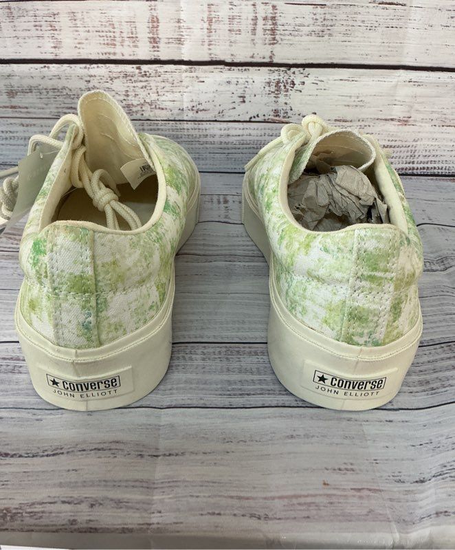 NWT Unisex Converse X John Elliot Green & White Sneaker Size 11