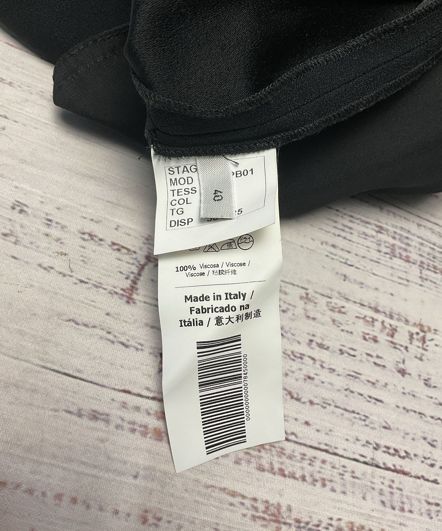 Fausto Puglisi Black Viscose Dress Trousers Pants - Size 40