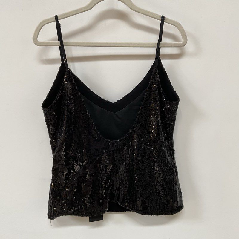 NWT RTA Women's Alice Sequin Tank Blouse- SZ XS