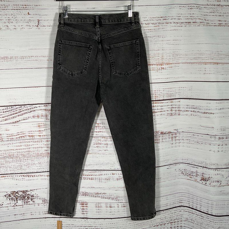 NWT REFORMATION Jeans 80's Ultra Hight Cigarette Women's Black Jeans- SZ 27
