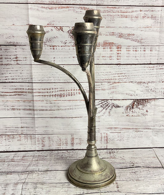 Vintage 15.5' Four Arm Candelabra Sterling Silver