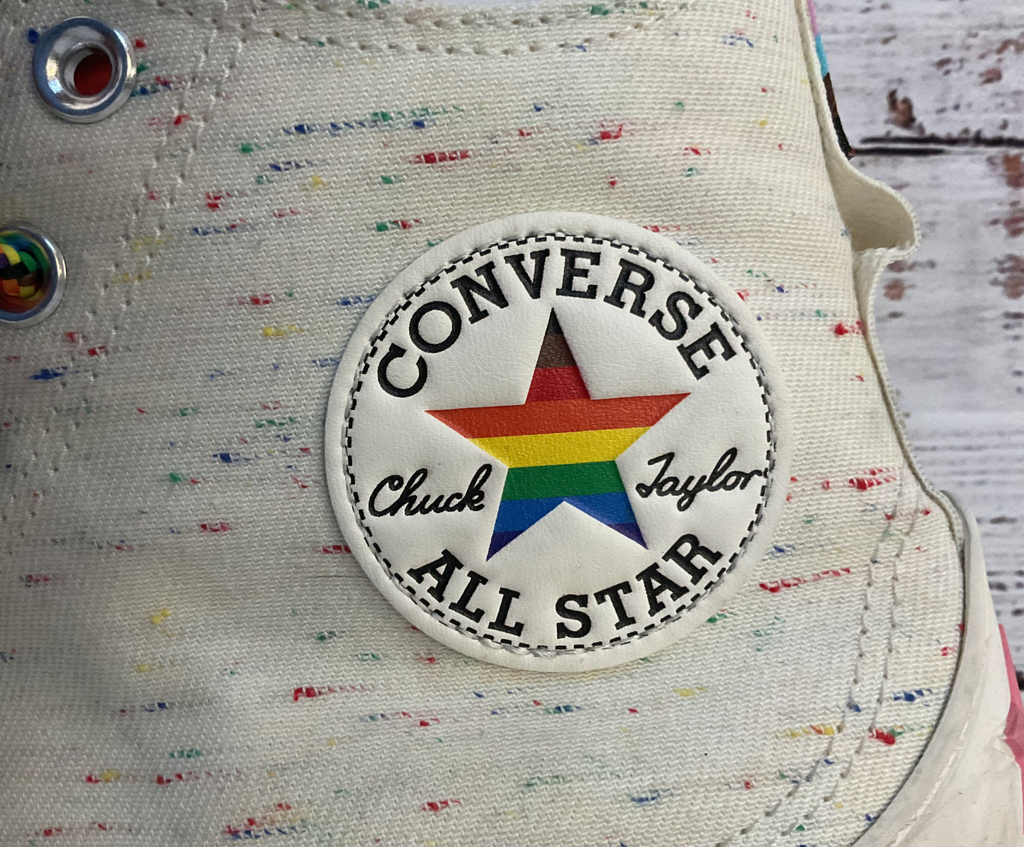 Converse Chuck Taylor Run Star Legacy CX Pride Men's High Top Sneakers A06027C