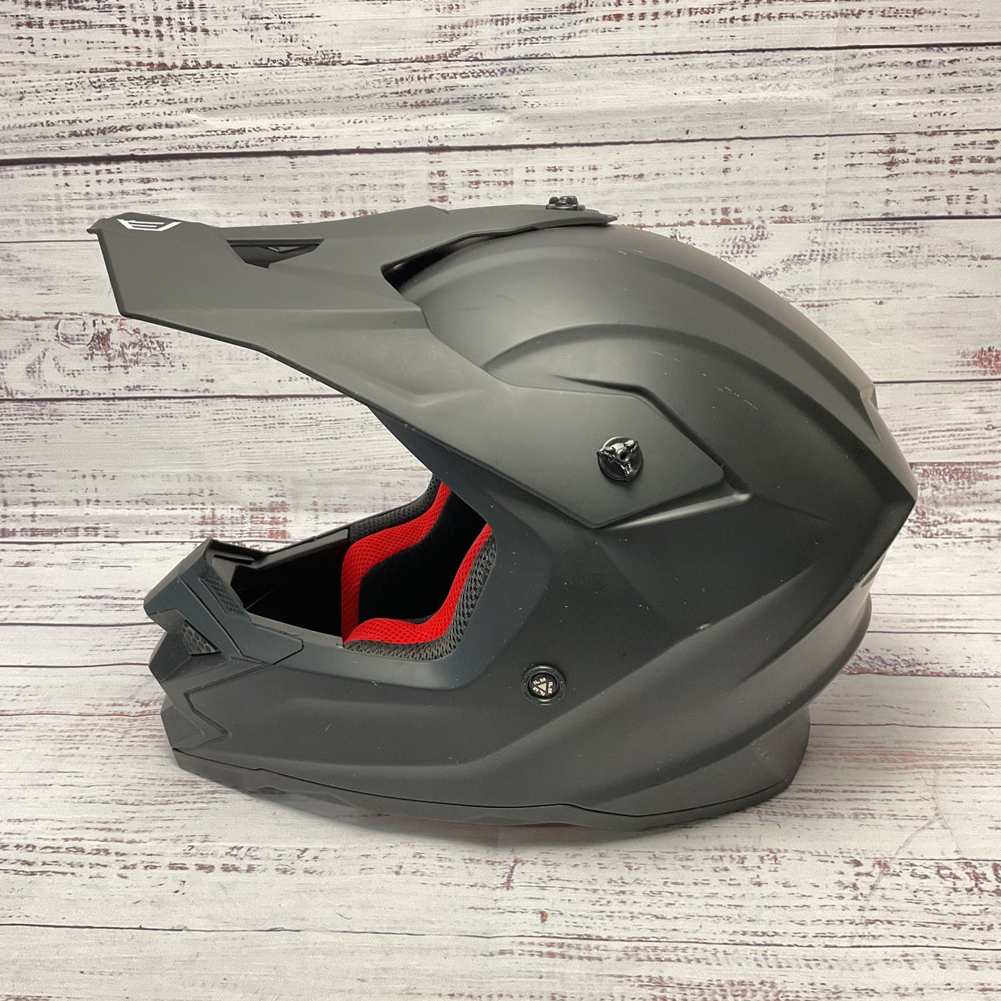 ILM Black ATV Motocross BMX Youth Kids DOT ECE Z705 Helmet Size YS
