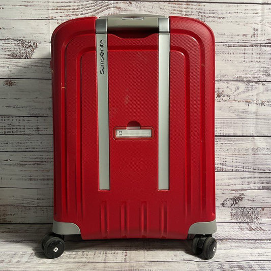 Samsonite S'cure Red 22" Spinner Carry On Luggage
