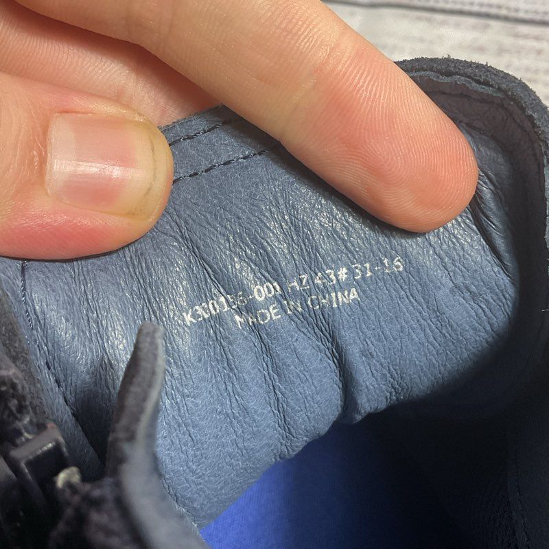 Camper Andratx Hi Navy Blue Minimalist Sneaker Men's 10 US