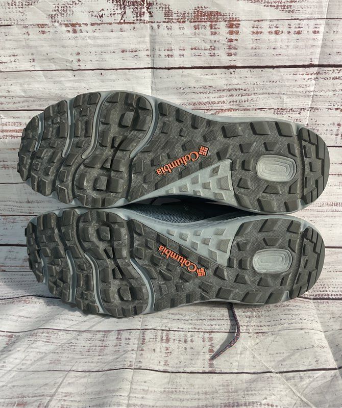 Columbia Vertisol Trail Men's Running Shoes Sneakers Blue Grey Size 14W