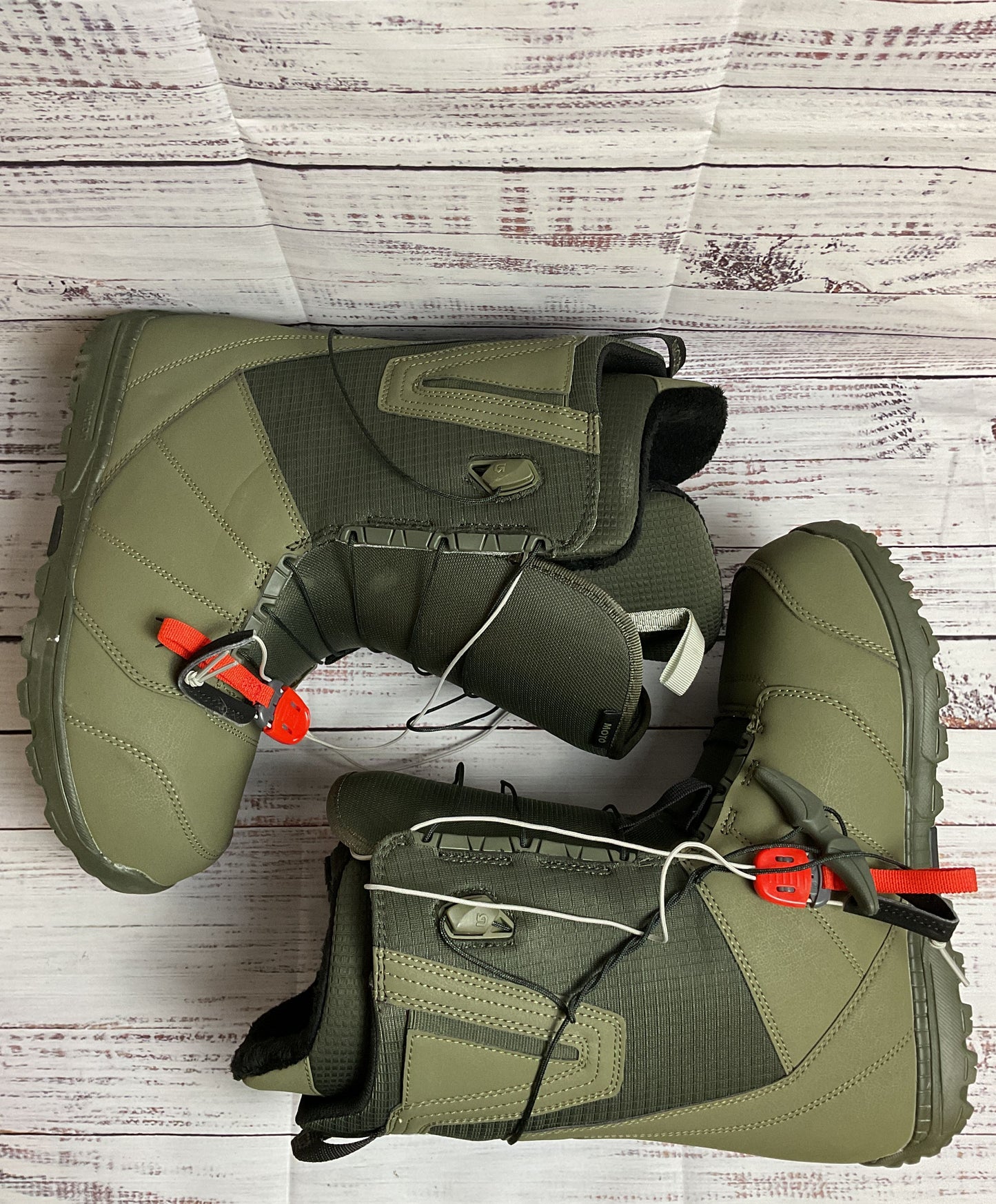 Burton Moto Green Snow Boot Men's Size 11