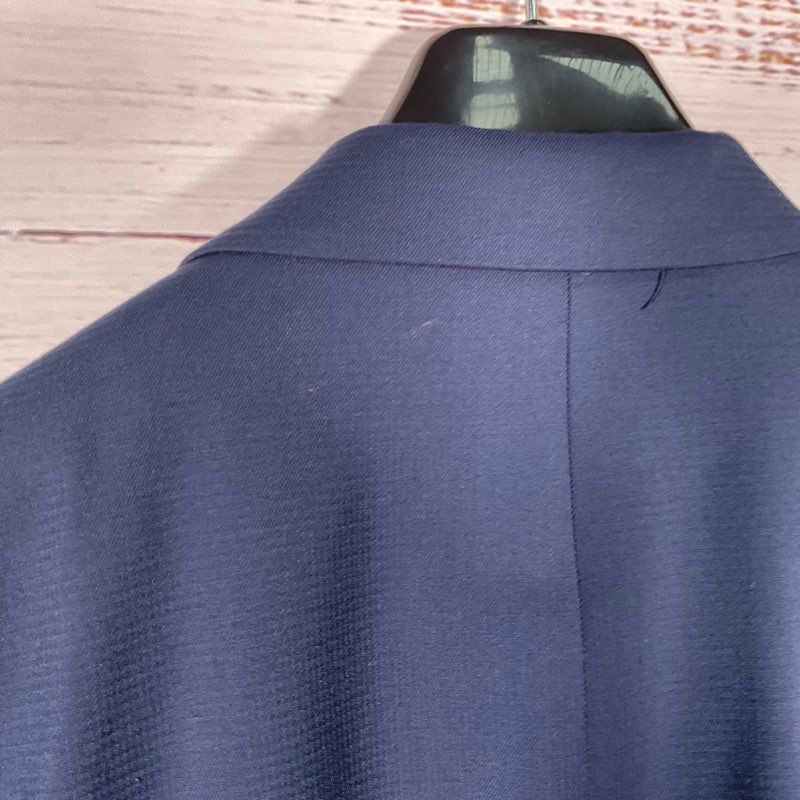 NWT J.M. Haggar Blue Shadow Check 2-Piece Suit (Jacket 36 Reg, Pants 30x30)