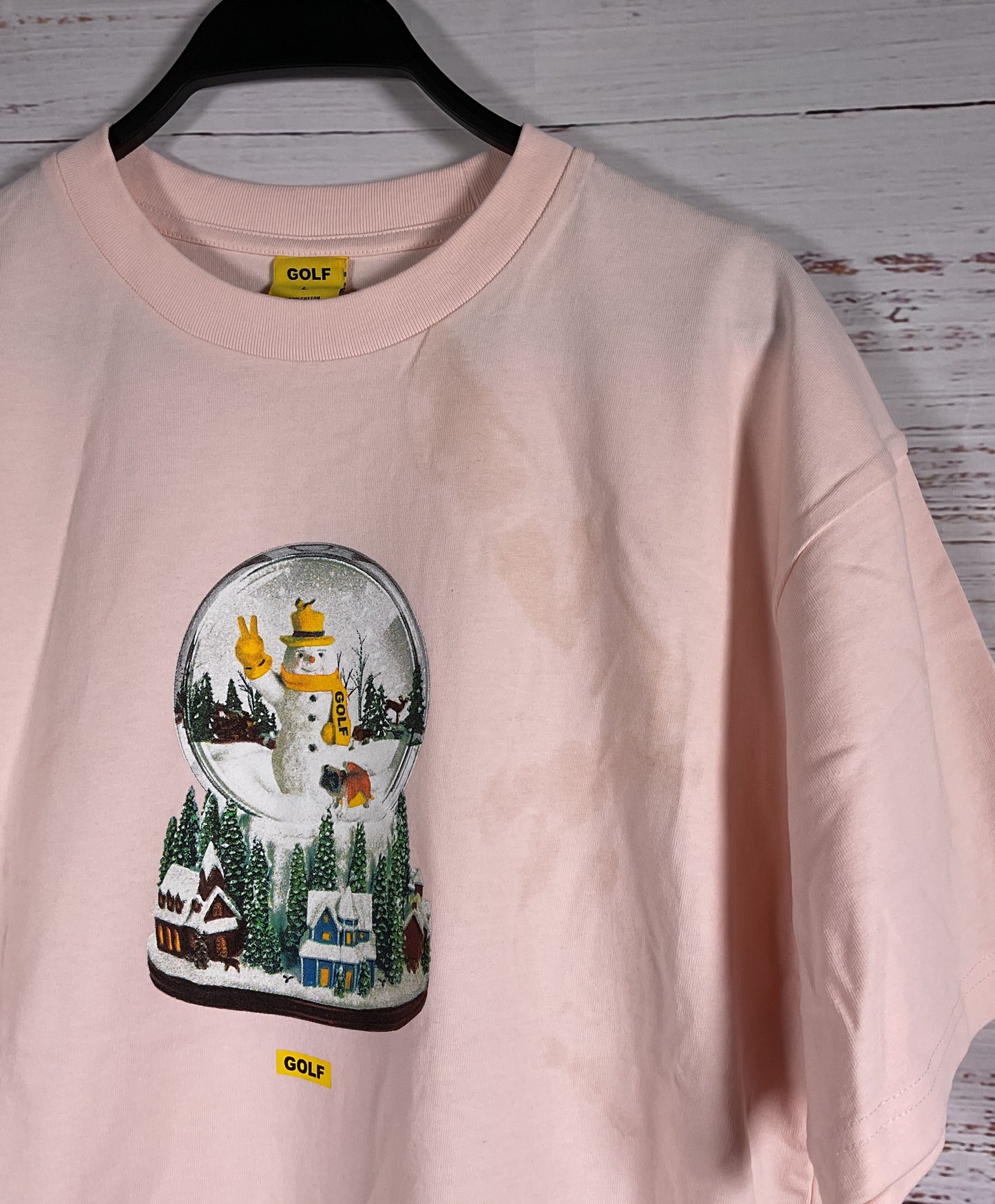 Golf Wang 2023 Holiday Collection Pink T-Shirt - Size Large AS IS *See Photos*