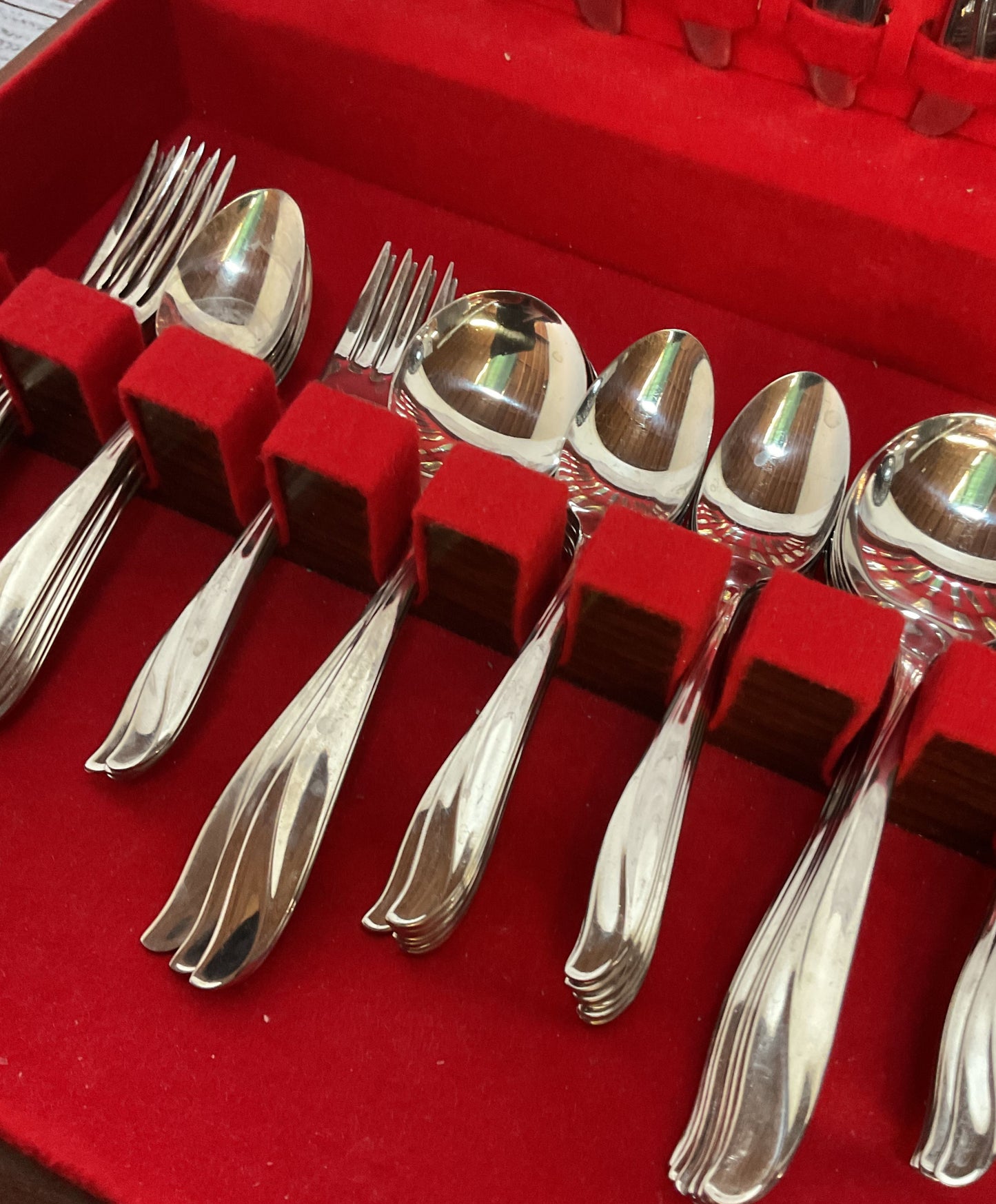 International RM Rogers Impression Stainless Steel Lot Of 76 Flatware Set