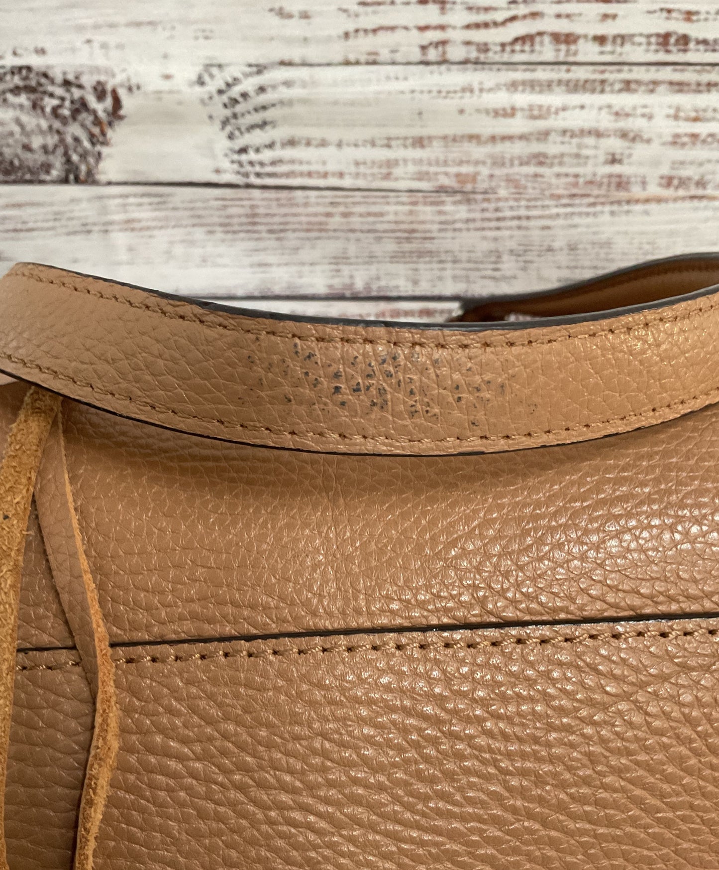 Rebecca Minkoff Regan Always One Side Women's Brown Leather Tote Shoulder Bag